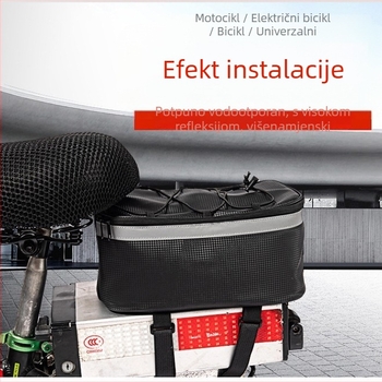 MJR Model 340 PVC vodootporna torba za stražnje sjedalo bicikla