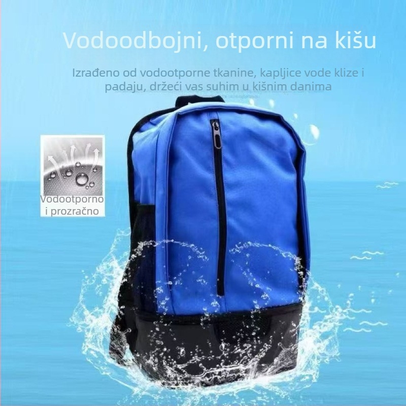 Sportski ruksak za nogomet, vodootporan Oxford materijal, prozračan, proširivi kapacitet