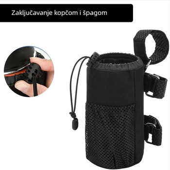 Torba za vodu na upravljaču bicikla, sa šnirama za zatvaranje, protukliska, poliesterska, 3 L, model 8825, brend Maimon