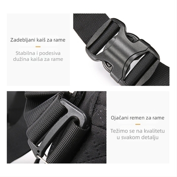Sunpeak Nylon prednja torba za bicikl, 4.2 L