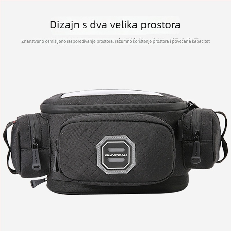 Sunpeak Nylon prednja torba za bicikl, 4.2 L