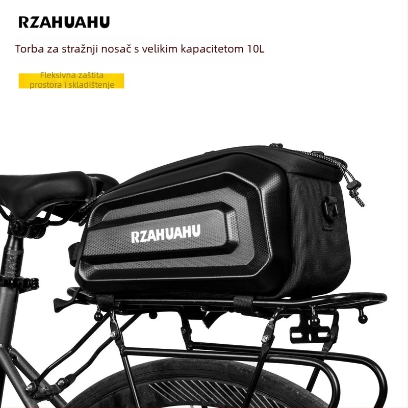 Zadnja torba za bicikl, PU koža, model Ya693, kapacitet 9–10 L, marka Rzahuahu