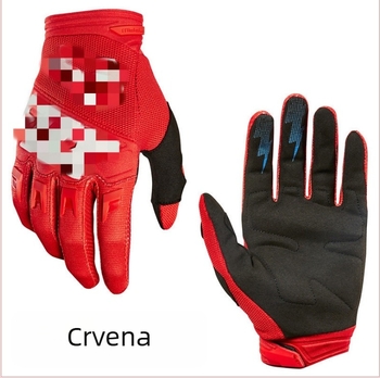 Najlonske rukavice za biciklizam za odrasle, terenski/izvan puta, s dugim prstima