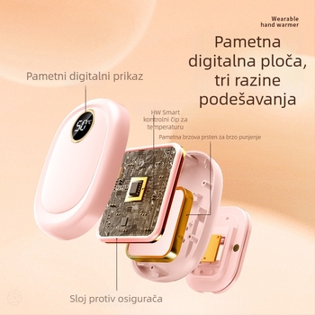 Pamukaste USB grijaće rukavice za odrasle — ženski model, električno grijanje ruke za tipkanje i vožnju motocikla