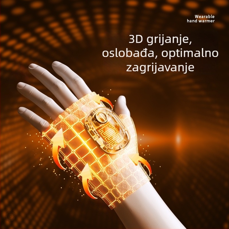 Pamukaste USB grijaće rukavice za odrasle — ženski model, električno grijanje ruke za tipkanje i vožnju motocikla