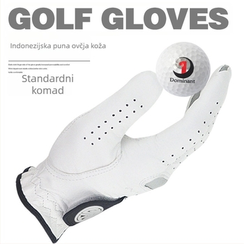 TYGOLF golfske rukavice za muškarce, od janjeće kože, mekane, prozračne, protuklizne, otporne na habanje