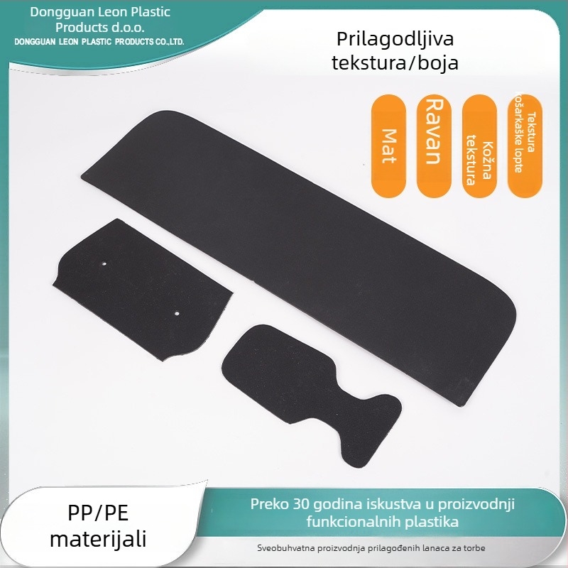 Polietilenski list za prtljagu – debljina 0,6–5 mm; pogodan za torbe, obuću i automobile