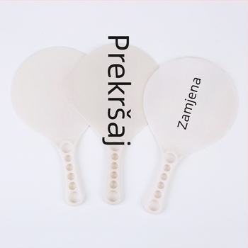 Tabla sudije za izmjene, prekršaje i vrijeme odmora; plastika; 20 setova u pakiranju; tiskano logo; prilagodljivo; pogodna za košarku i druge sportove.