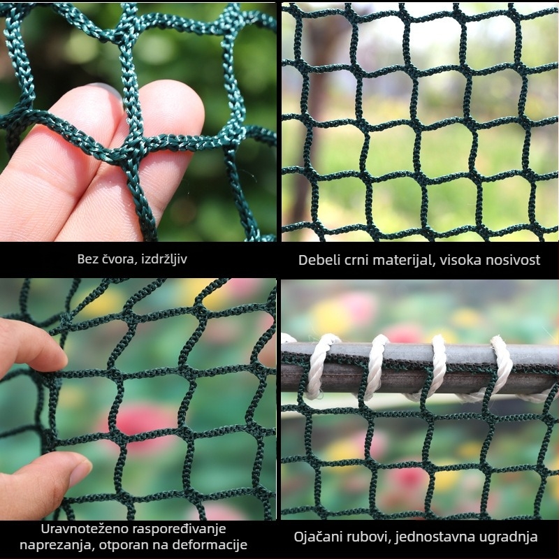 Golf mreža za trening - visoko gustoće polietilen, tisk logotipa dostupan, prilagodba, pogodno za golf i druge loptaške sportove