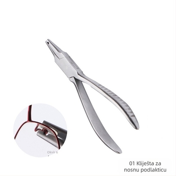 Klešta za oblikovanje naočala — nehrđajući čelik, Otai, Model: Shaping Forceps, Višenamjenski alat za popravak