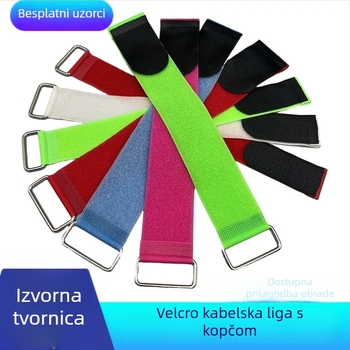 Šarene Velcro trake za upravljanje kabelima s reverznom kopčom