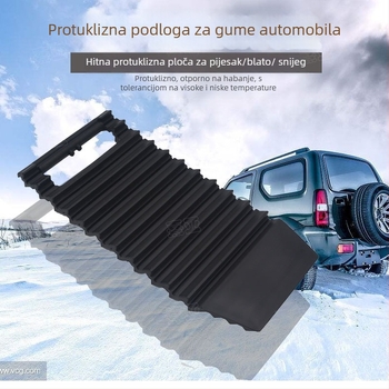 Xiya PP automobilska ploča za spašavanje na snijegu – samopomoć i protuklizno, prostirka za gume