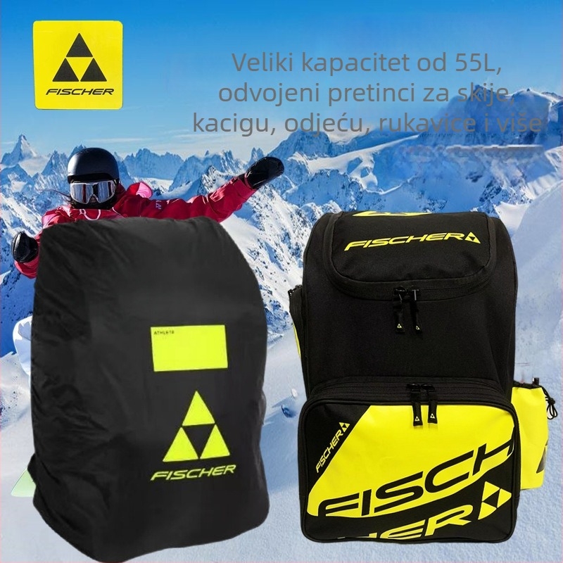 Skijaški ruksak za nošenje skija i snježnih cipela - Brend: 1