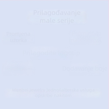 Narukvica od legure, elektroplatiranje, unisex, geometrijski oblik, mogućnost tiska logotipa
