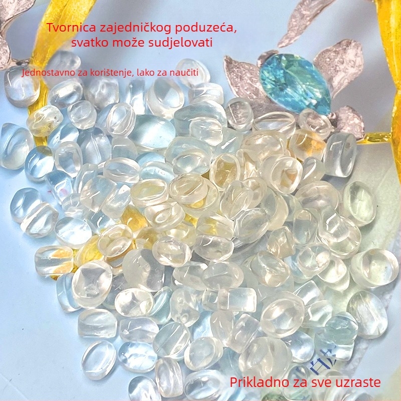 Set nakita - Kristalni materijal, polu-mehanička i poluprirodna proizvodnja, OEM i prilagodba, 10 strojeva za obradu, dnevna kapaciteta 100, Obrada dostavljenih materijala dostupna