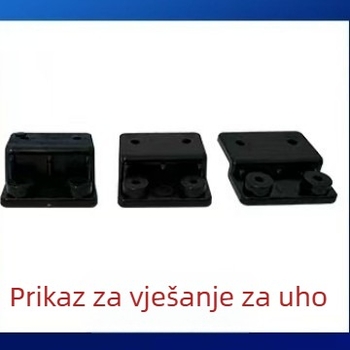 Plastični LCD digitalni sat s vječnim kalendarom, temperaturom i alarmom