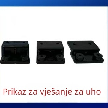 Plastični LCD digitalni sat s vječnim kalendarom, temperaturom i alarmom