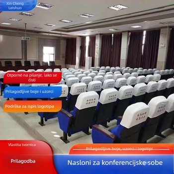Navlaka za stolicu konferencijske dvorane, poliester, hotelski stil, pogodno za kino, dvoranu i školske sjedalice