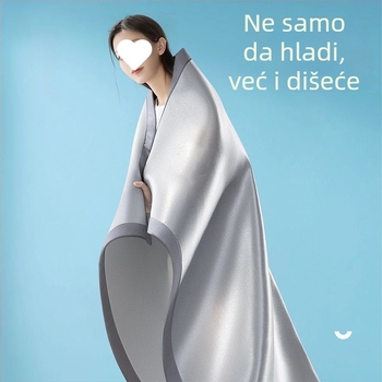 Ice Silk Mat ljeto, studentski dom, INS stil, tiskano tkanje, kemijsko vlakno