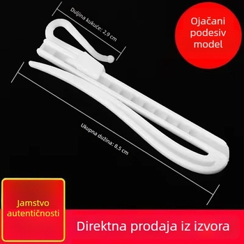 Kuka za zavjese za podešavanje, korejski sklopivi kukica, magnetski materijal, jednostavan i moderan stil, podesivo