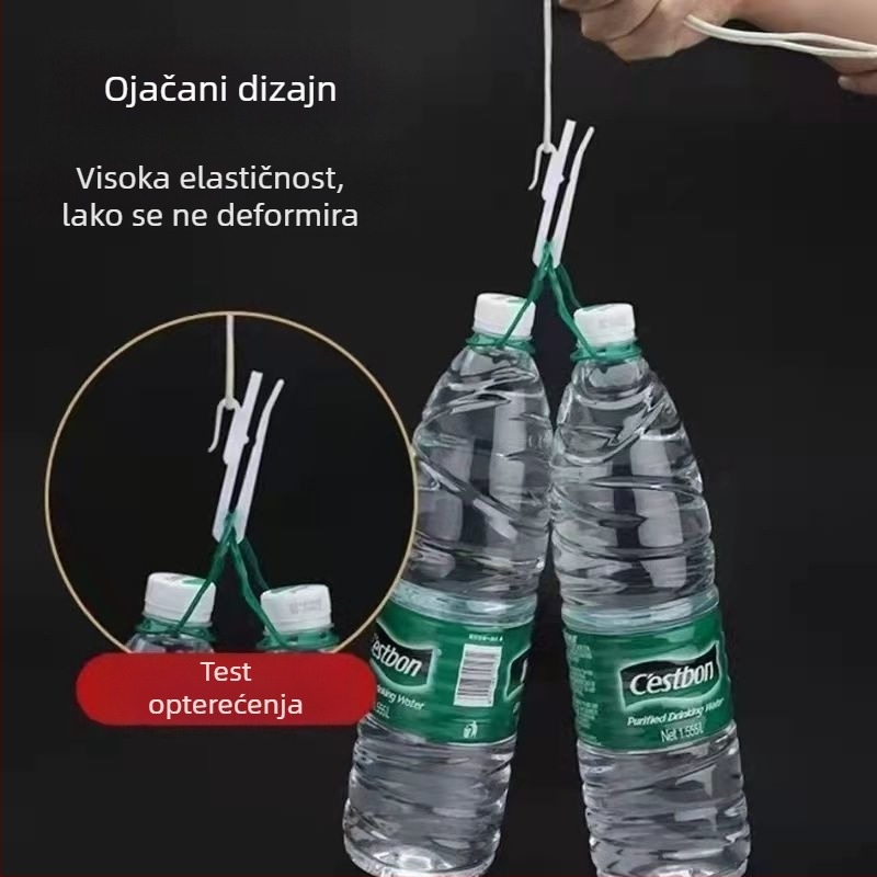 Kuka za zavjese za podešavanje, korejski sklopivi kukica, magnetski materijal, jednostavan i moderan stil, podesivo