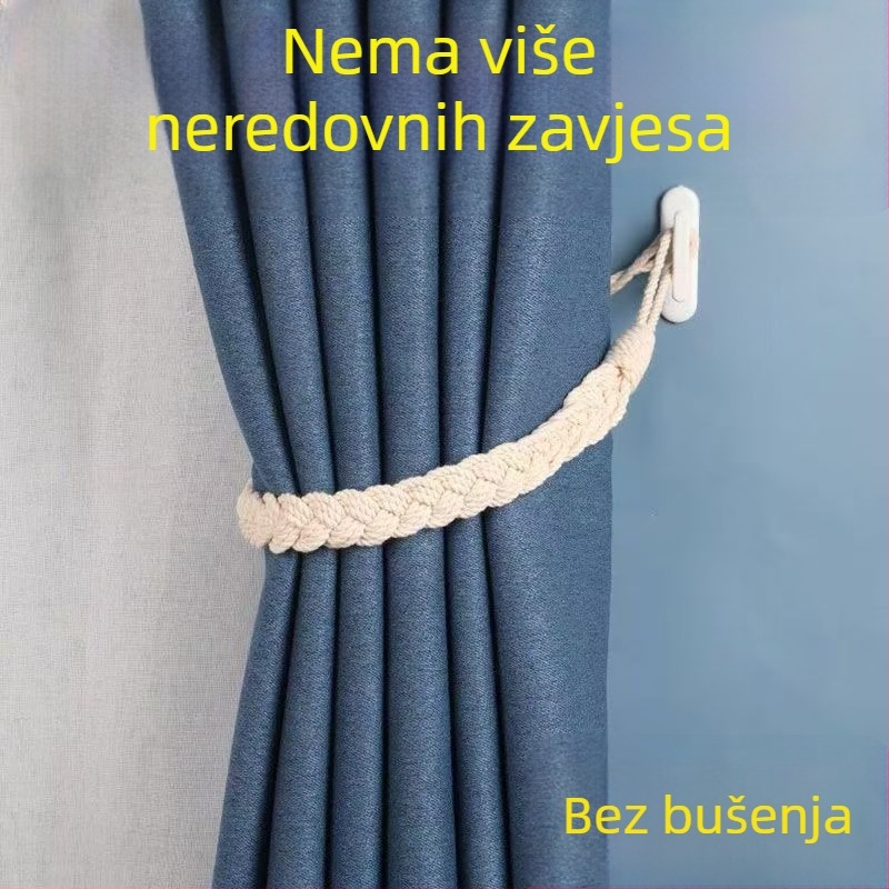 Ljepljivi zidni kuka bez bušenja — plastična, jednokuka dizajn, nosivost 3–5 kg, moderno minimalistički stil