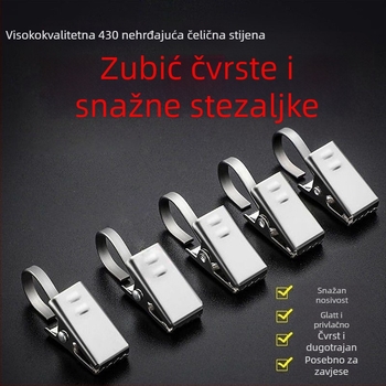 Set klipova za zavjese i kuka, materijal: svila, stil: universal