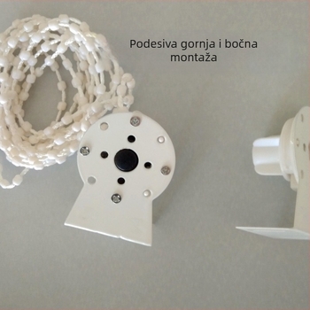 Dijelovi za rolete s vučnim perlicama i željeznim nosačem, dimenzije 38 mm/28 mm