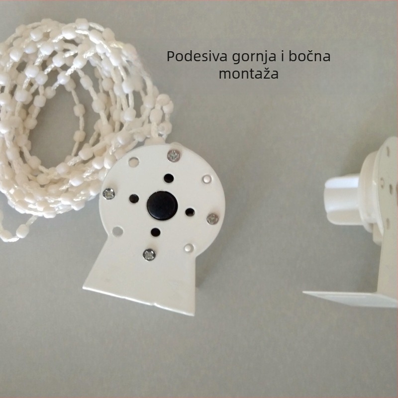 Dijelovi za rolete s vučnim perlicama i željeznim nosačem, dimenzije 38 mm/28 mm