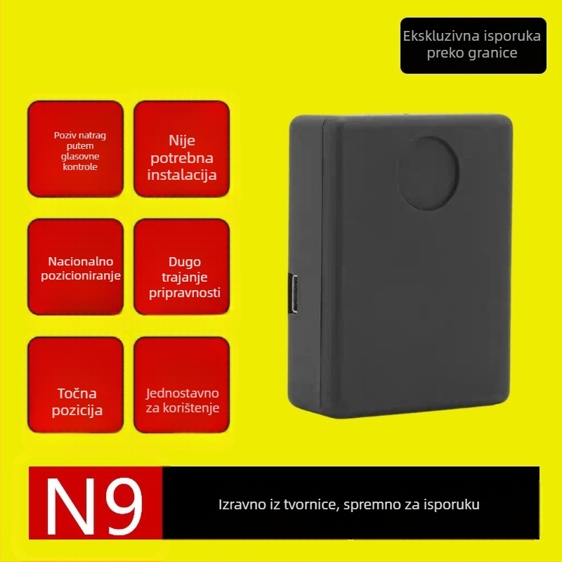 GPS lokator za automobil – mobilni alarm, točnost pozicioniranja 50 m, trajanje baterije 120 h, antena GSM+GPRS, polymerna baterija