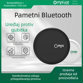 Omi OPD04 Bluetooth locator protiv gubitka uz praćenje putem aplikacije, dvostruka podsjetnica; Android i iOS kompatibilno; CR2032 baterija