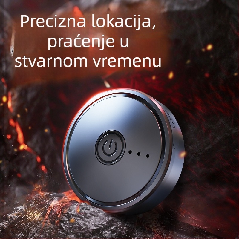 Kružni GPS tracker za automobil s 4G Beidou, magnetsko pričvršćivanje, bez ugradnje, višenamjenski
