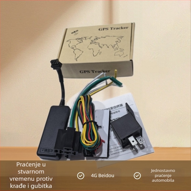 Automobilski tracker s 4G Beidou GPS, model A18 – CHEED, antikrađa, satelitski lokator