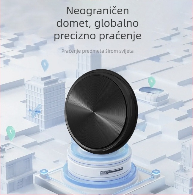 H03 Globalni tracker za ključeve i bicikl — kompatibilan s Androidom i iOS-om, USB 2.0, ABS, globalno pozicioniranje