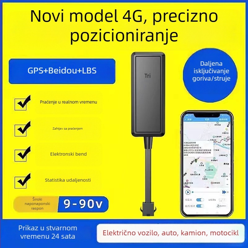 Beidou GPS tražilac za vozila: automobili, motocikli i kamioni — ugradnja u vozilo, zaštita od krađe