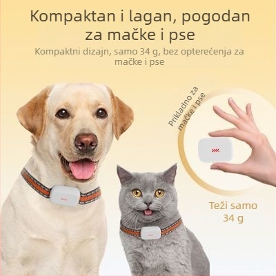 Beidou GPS lokator za kućne ljubimce, mačke i pse, vodootporan, daljinsko praćenje