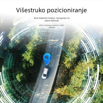 Q5 uređaj za praćenje vozila - IP68 vodootporan, višestruko pozicioniranje (GPS Beidou WiFi LBS), alarm geofence, litij baterija, magnetsko punjenje