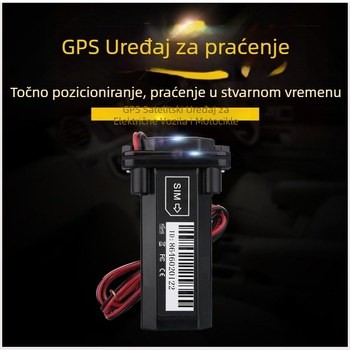 GT02 GPS lokator za vozilo, IP67 vodootporan, točnost 0–5 m, alarmi: vibracije, isključivanje napajanja, geofence, prevelika brzina