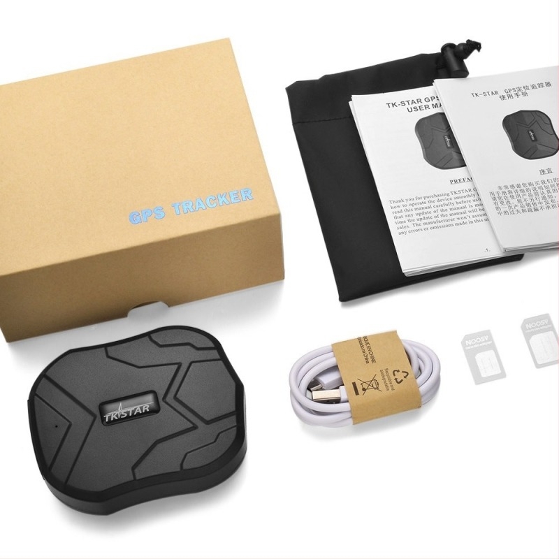 TK905 GPS tracker – točnost 5 m; baterija 2000 mAh; vodootpornost razina 5; integrirana aplikacija za karte