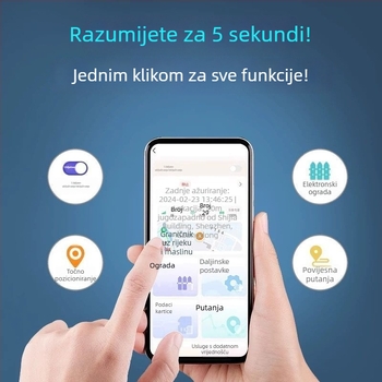 5G satelitski GPRS lokator za vozila s magnetnim držačem, zaštita od krađe, precizno određivanje položaja