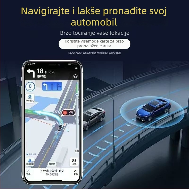 5G satelitski GPRS lokator za vozila s magnetnim držačem, zaštita od krađe, precizno određivanje položaja