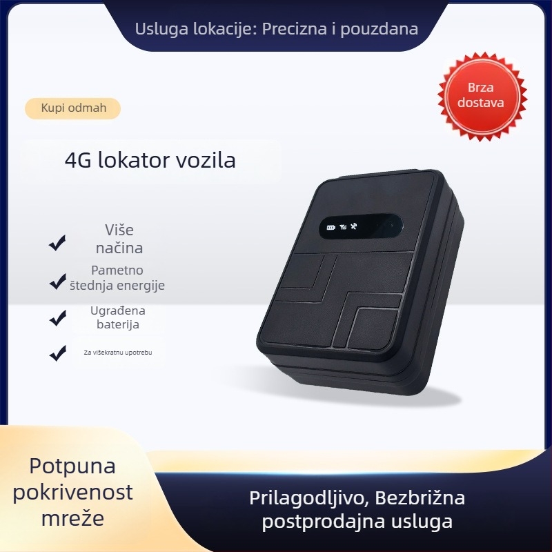 Beidou Bežični GPS Tražilac, Magnetno Učvršćivanje, Bez Ugradnje, Ultra Duga Baterija, Upravljanje Imovinom, Logističko Praćenje, Sprječavanje Gubitka