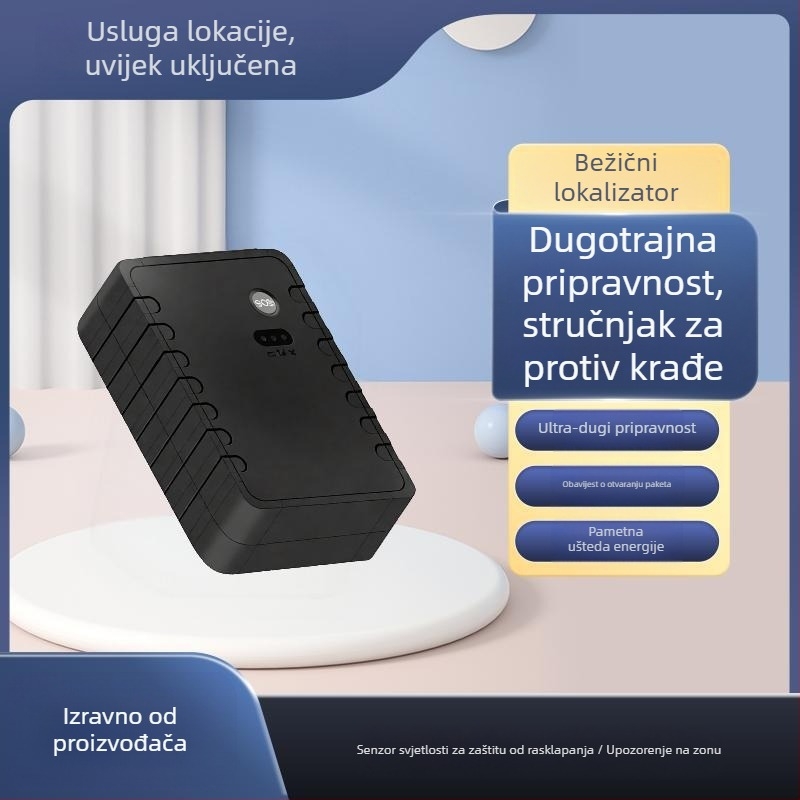 Magnetski GPS lokator, globalna verzija, 4G bez instalacije, auto lokator, dugo trajanje baterije, vodootporan, preciznost 5-10 m