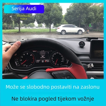 Yi Tu A100 HUD za automobil s LED zaslonom, rezolucija 1296, napajanje OBD