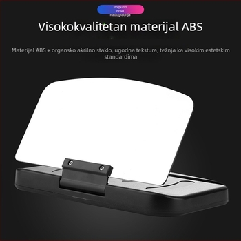 Auto nosač za telefon s HUD zaslonom, XC90 model, plastično kućište, univerzalna kompatibilnost, podrška prilagodbi