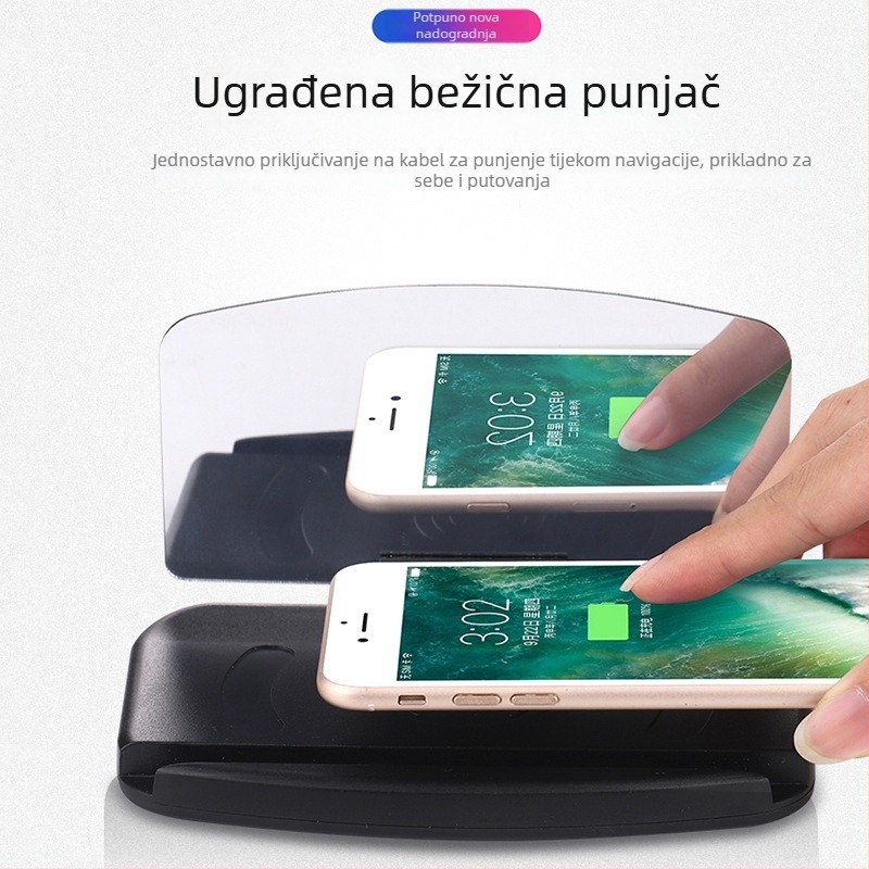 Auto nosač za telefon s HUD zaslonom, XC90 model, plastično kućište, univerzalna kompatibilnost, podrška prilagodbi