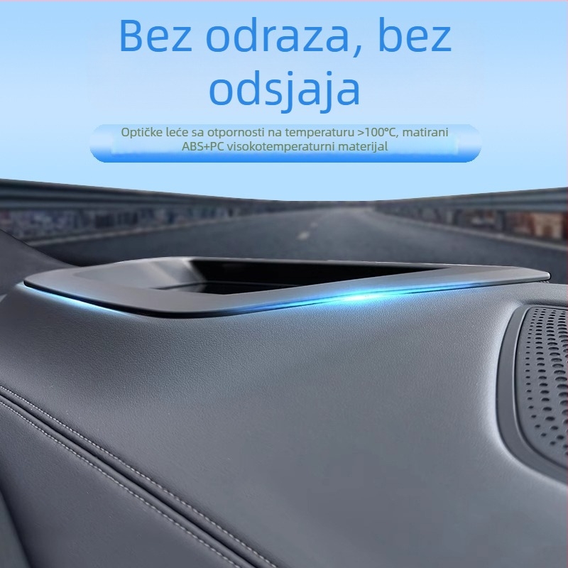 HUD zaštitno pokriće za Mercedes-Benz E, brzo ugradnja, Soft Glass materijal, kompatibilno s 24 modela