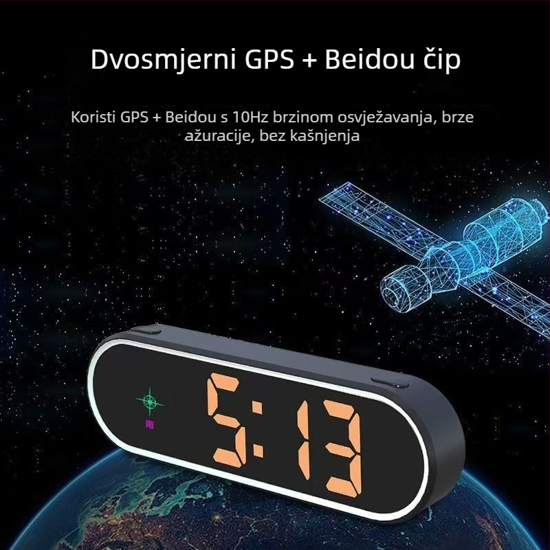 Radar brzine s Beidou HUD-om i glasovnim upozorenjem, MSD-001, Telescopic Official