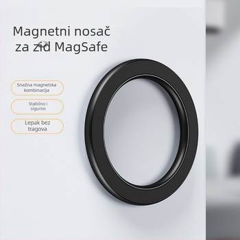 Aluminijski magnetni držač za telefon u autu s zidnim nosačem, MagSafe kompatibilan