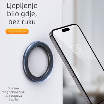Aluminijski magnetni držač za telefon u autu s zidnim nosačem, MagSafe kompatibilan